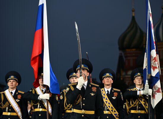Russia Military Music Festival Rehearsal