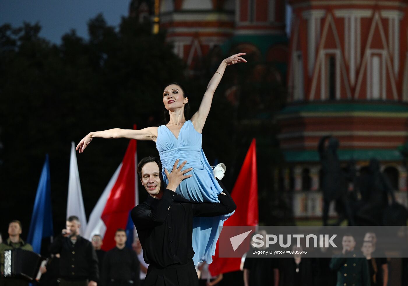 Russia Military Music Festival Rehearsal
