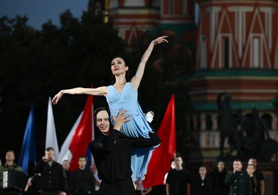 Russia Military Music Festival Rehearsal