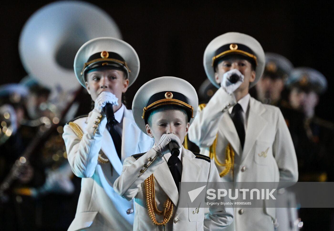 Russia Military Music Festival Rehearsal