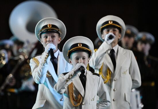 Russia Military Music Festival Rehearsal