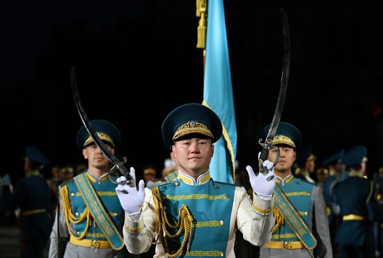 Russia Military Music Festival Rehearsal