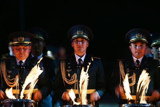 Russia Military Music Festival Rehearsal