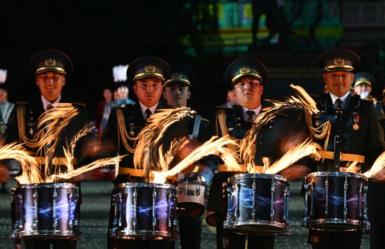Russia Military Music Festival Rehearsal