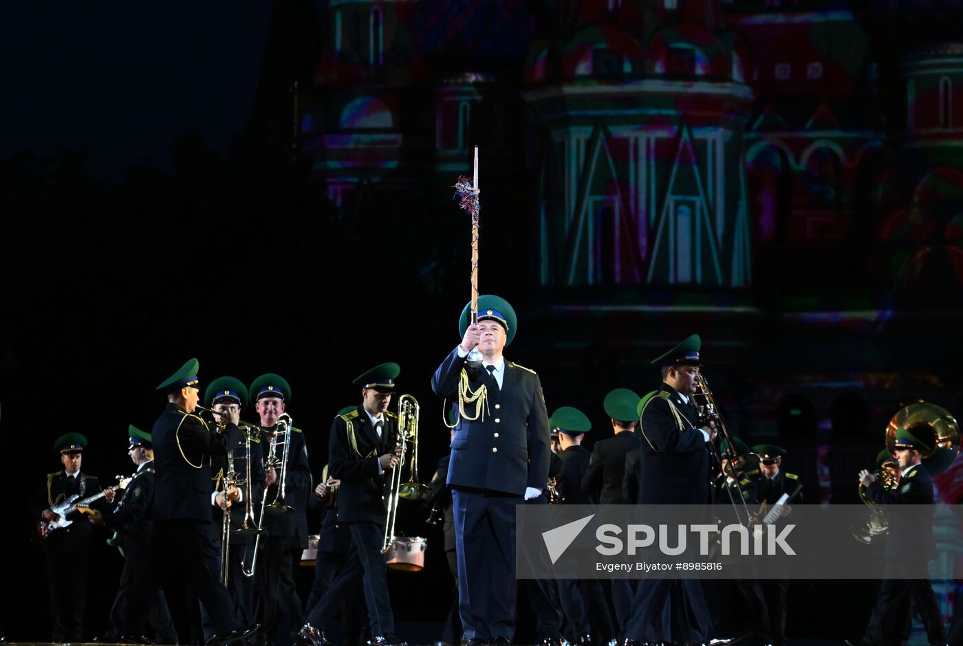 Russia Military Music Festival Rehearsal