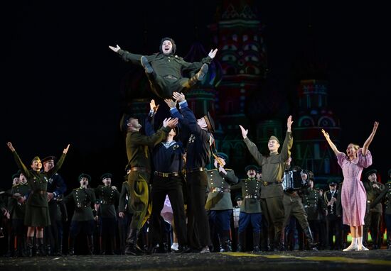 Russia Military Music Festival Rehearsal