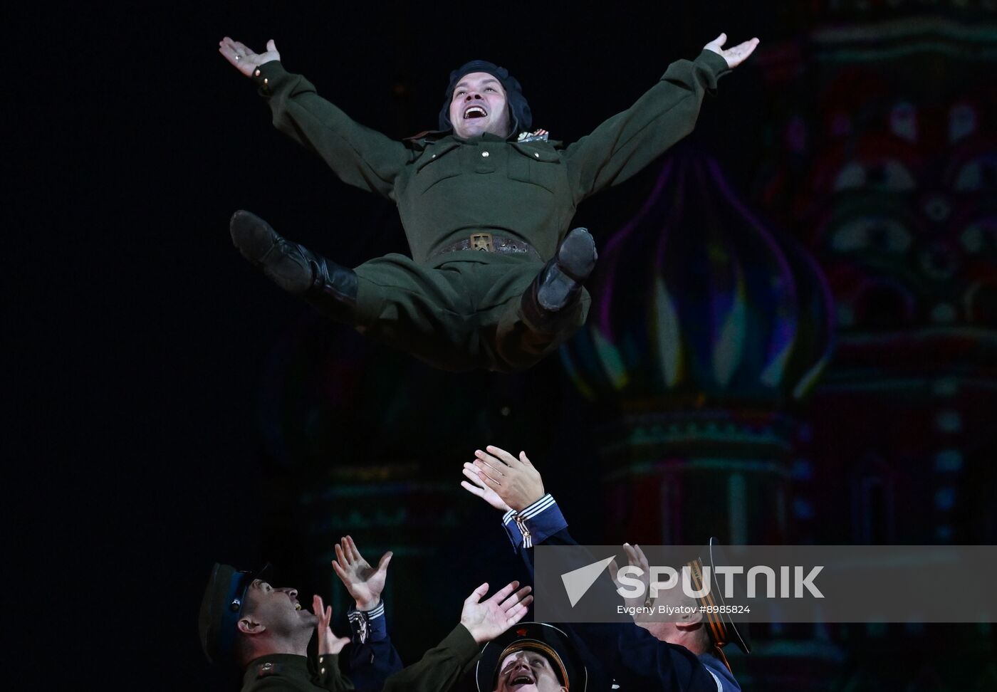 Russia Military Music Festival Rehearsal