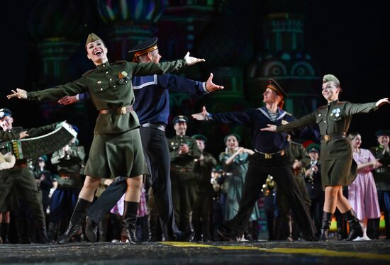 Russia Military Music Festival Rehearsal