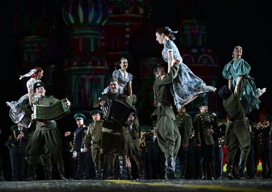 Russia Military Music Festival Rehearsal