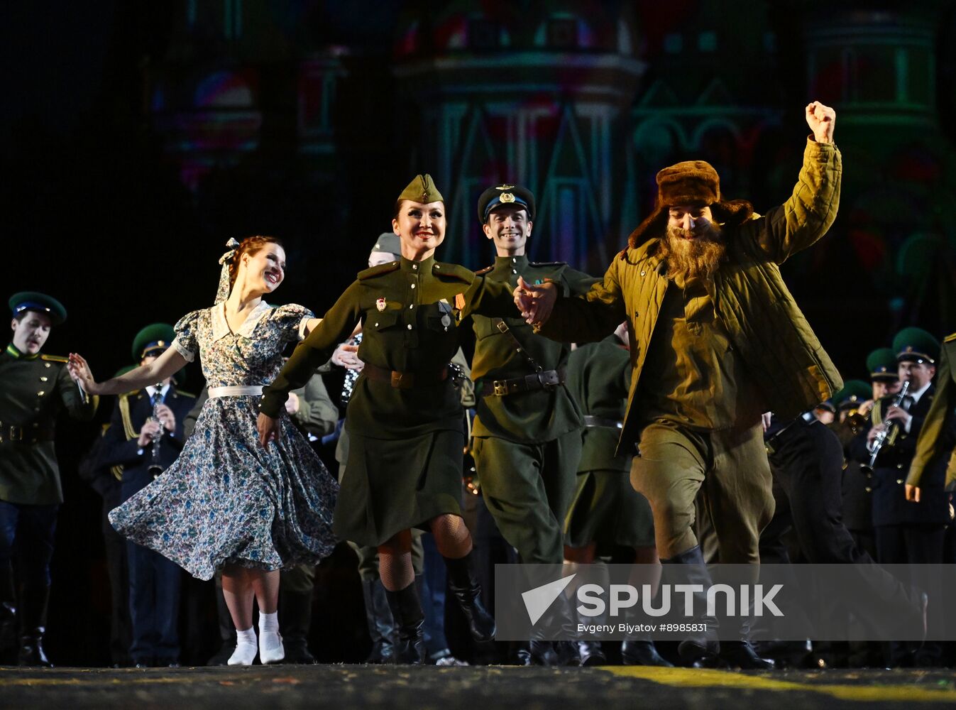 Russia Military Music Festival Rehearsal