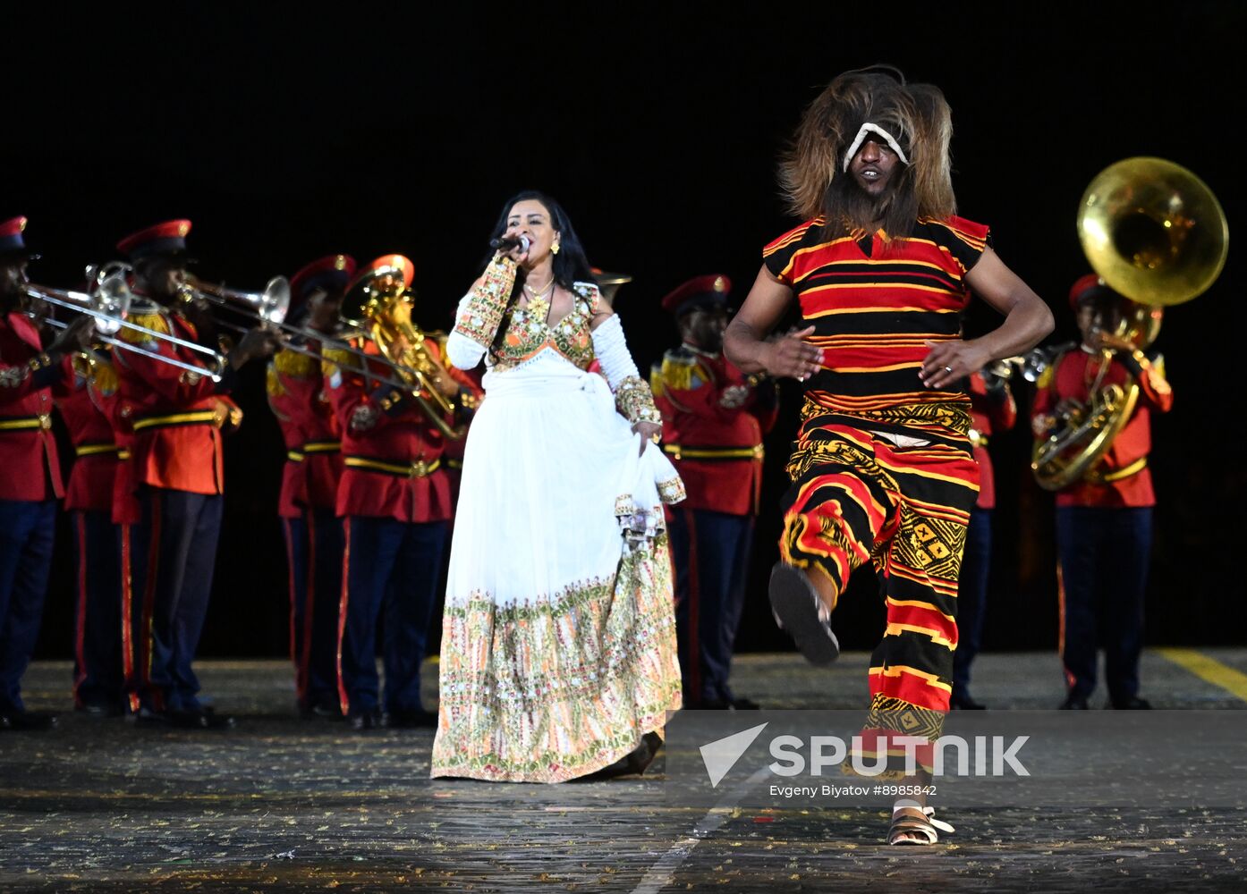 Russia Military Music Festival Rehearsal