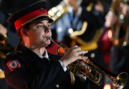 Russia Military Music Festival Rehearsal