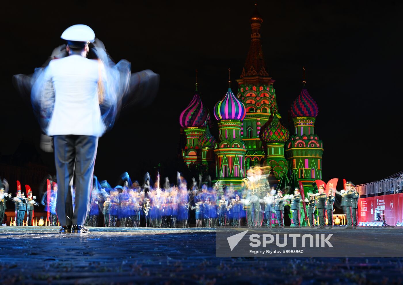 Russia Military Music Festival Rehearsal