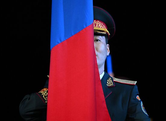 Russia Military Music Festival Rehearsal