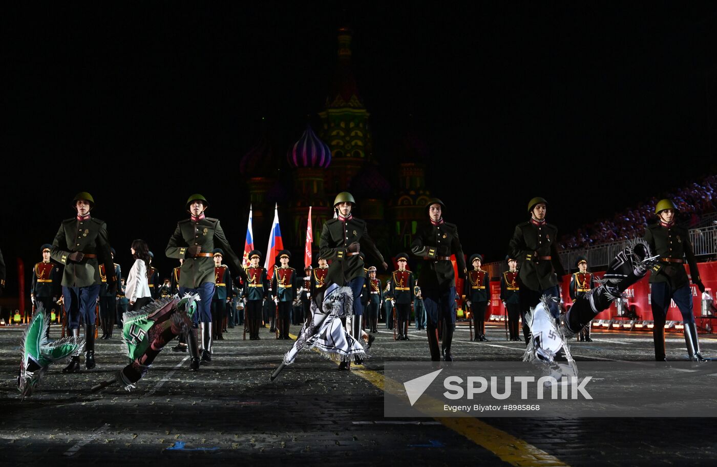 Russia Military Music Festival Rehearsal