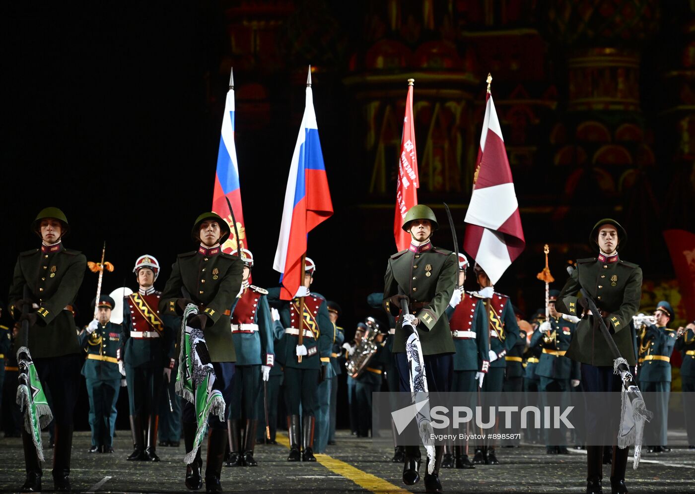 Russia Military Music Festival Rehearsal