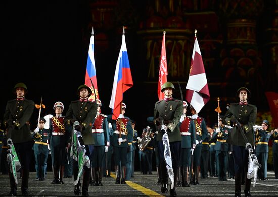 Russia Military Music Festival Rehearsal