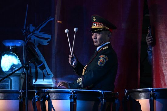 Russia Military Music Festival Rehearsal