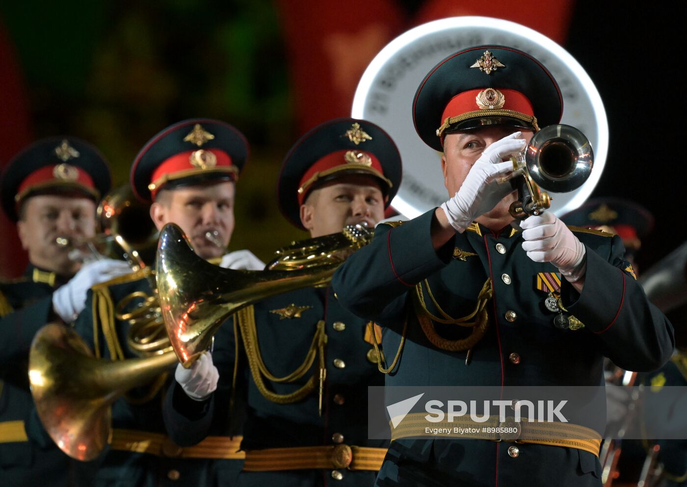 Russia Military Music Festival Rehearsal