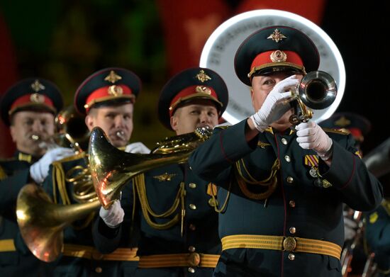 Russia Military Music Festival Rehearsal