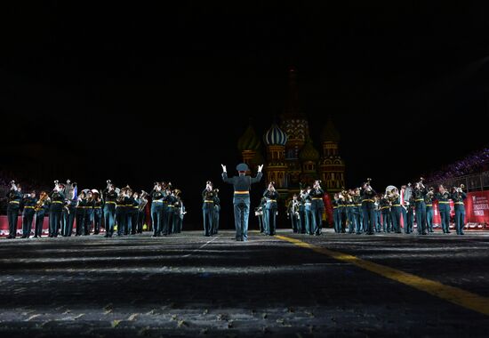 Russia Military Music Festival Rehearsal