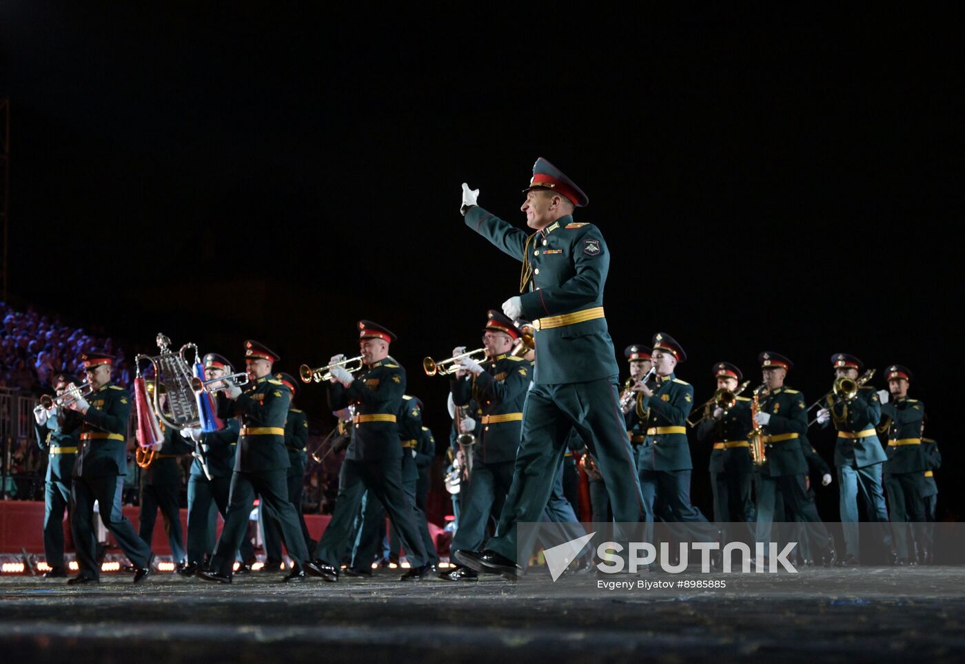 Russia Military Music Festival Rehearsal