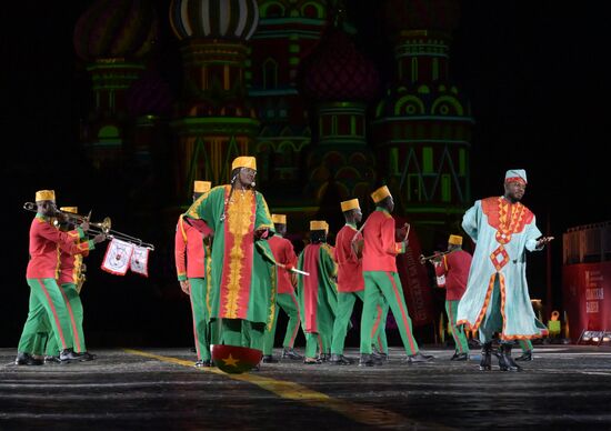 Russia Military Music Festival Rehearsal
