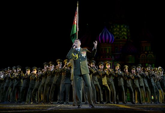 Russia Military Music Festival Rehearsal