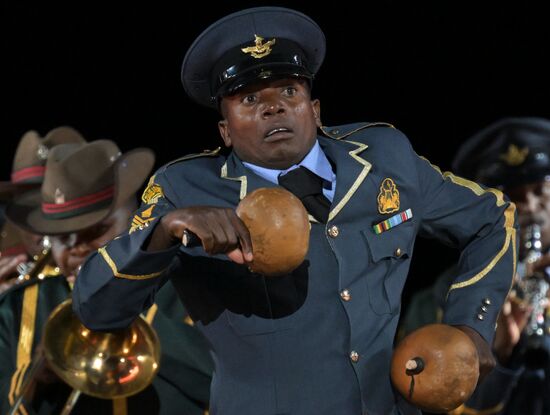 Russia Military Music Festival Rehearsal