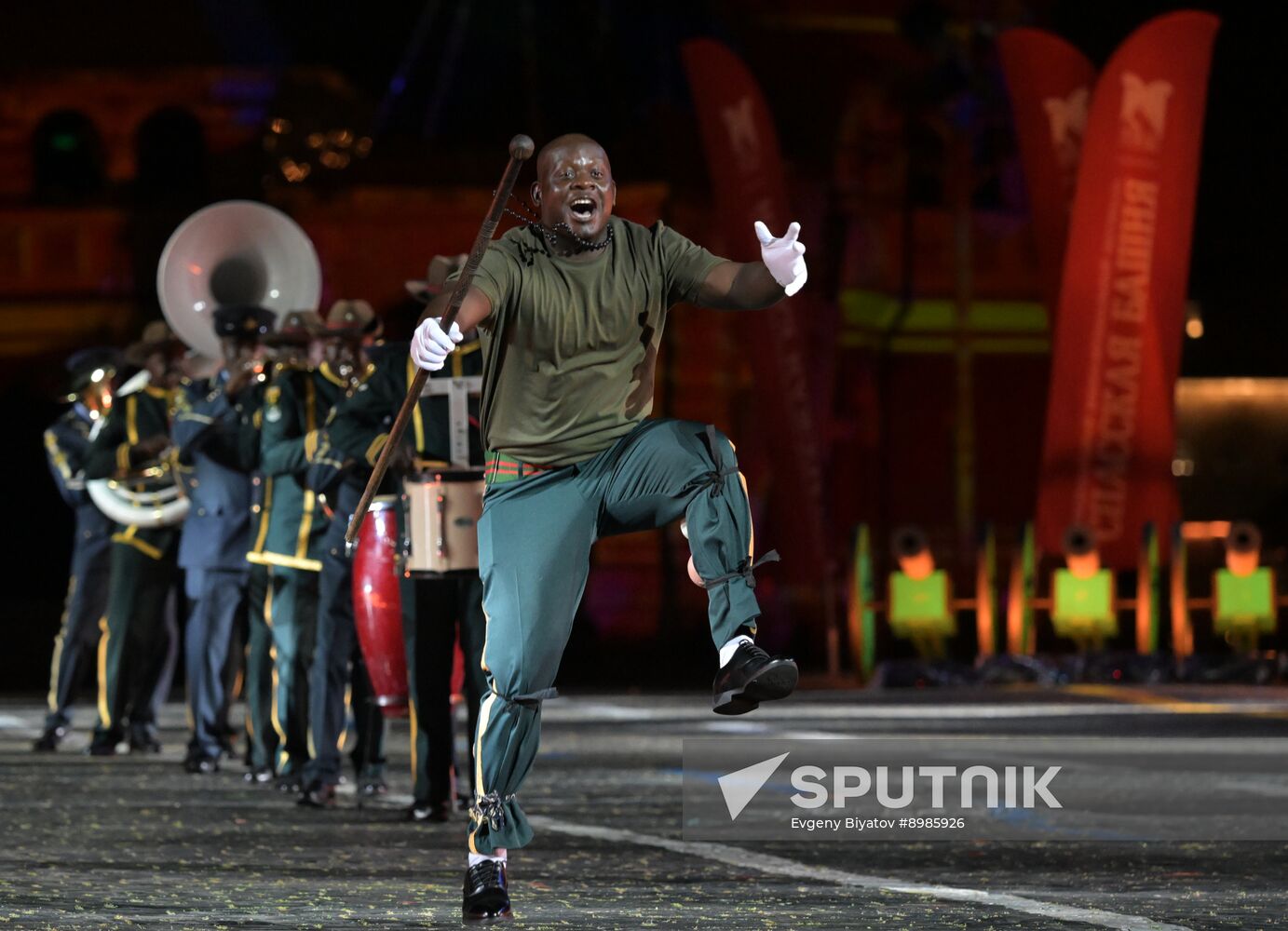 Russia Military Music Festival Rehearsal
