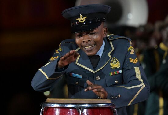 Russia Military Music Festival Rehearsal