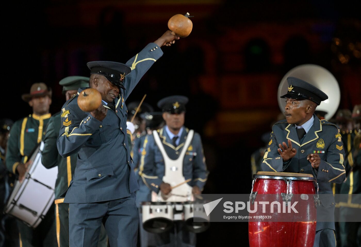 Russia Military Music Festival Rehearsal