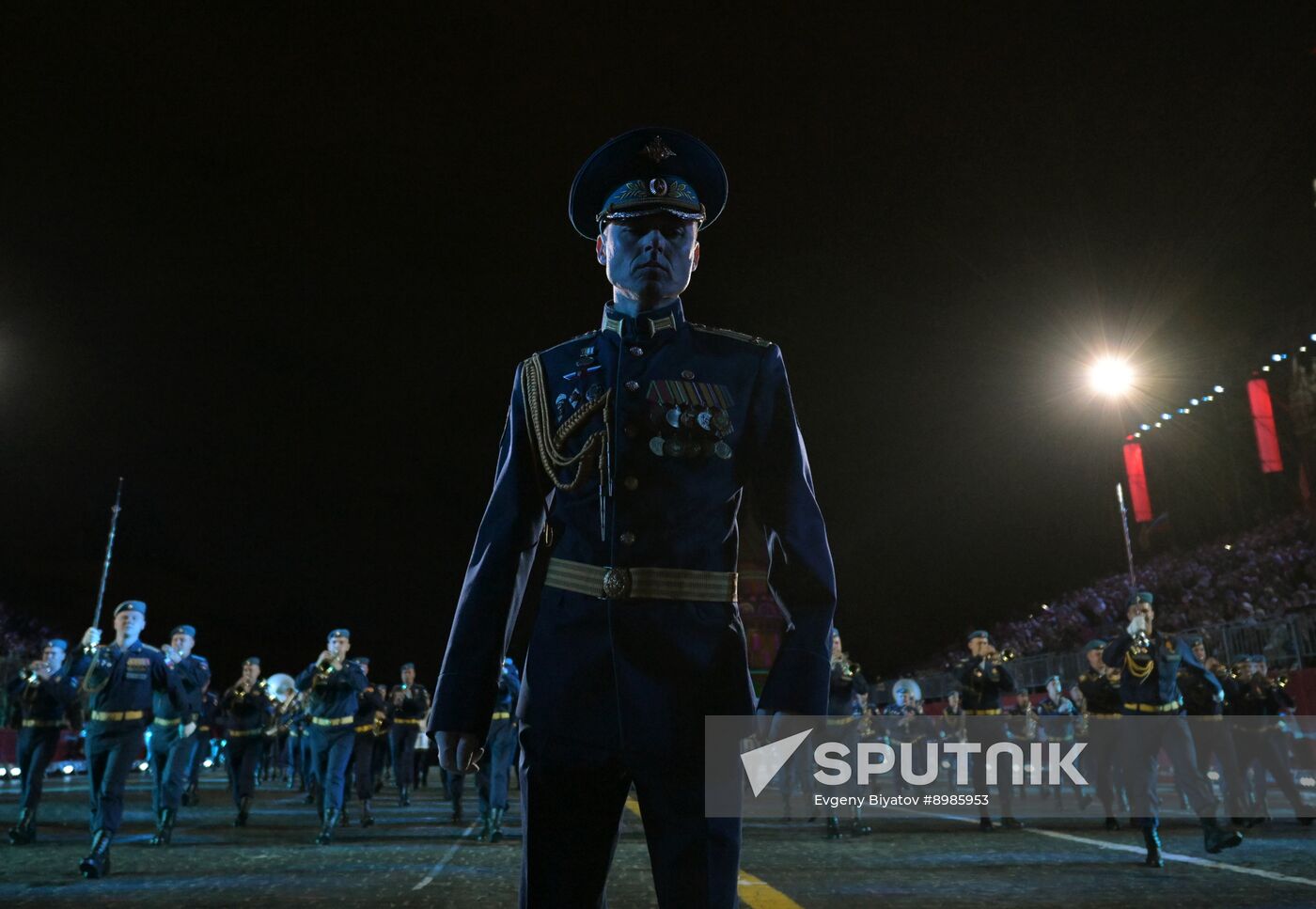 Russia Military Music Festival Rehearsal