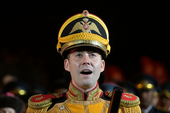 Russia Military Music Festival Rehearsal