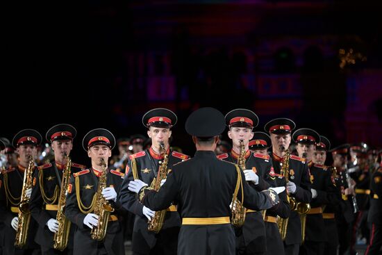 Russia Military Music Festival Rehearsal