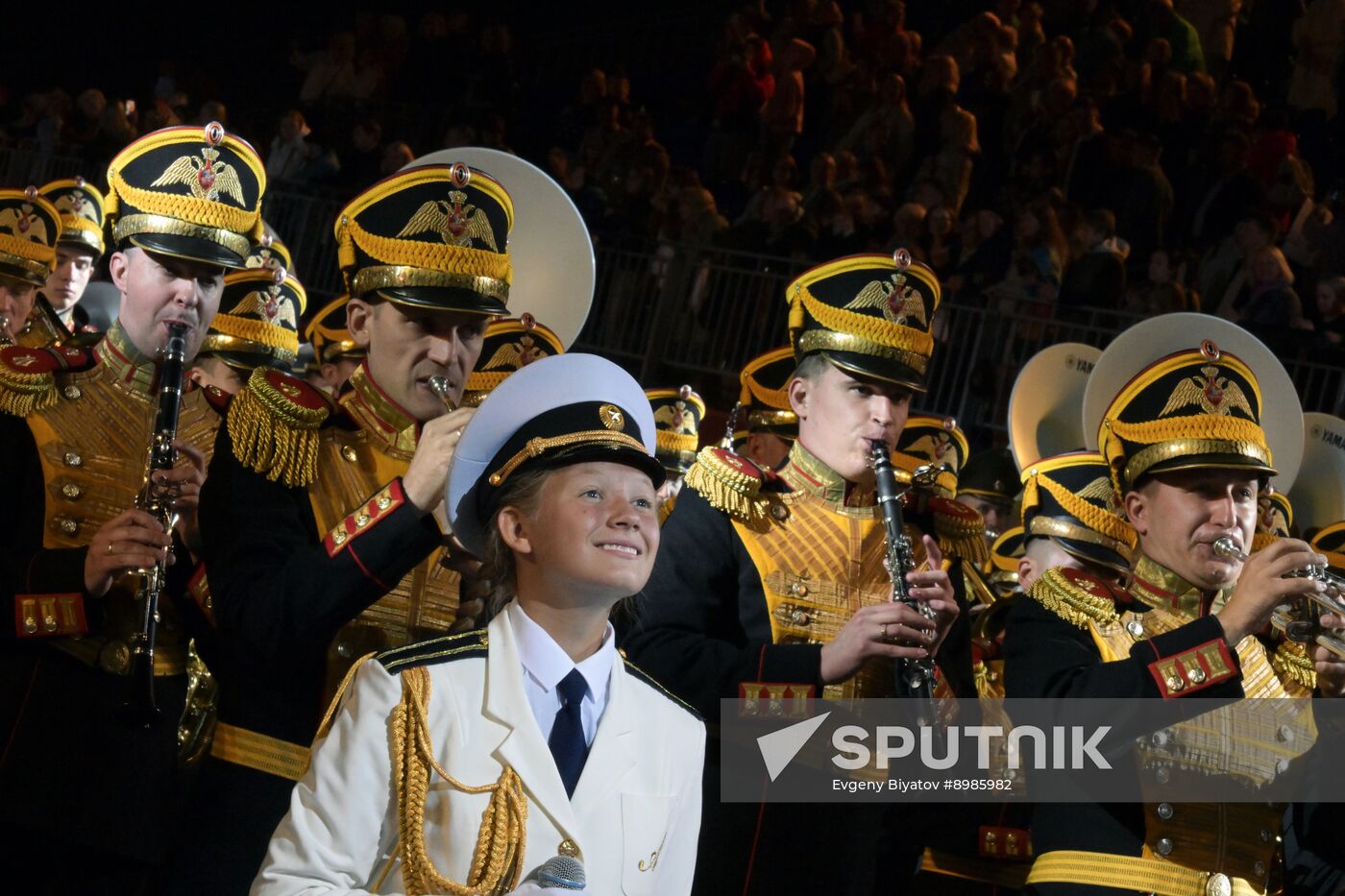 Russia Military Music Festival Rehearsal