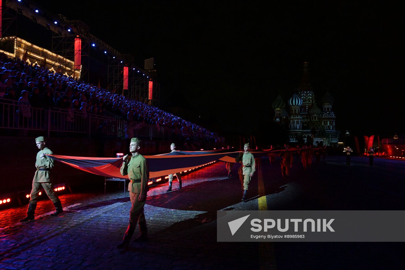 Russia Military Music Festival Rehearsal