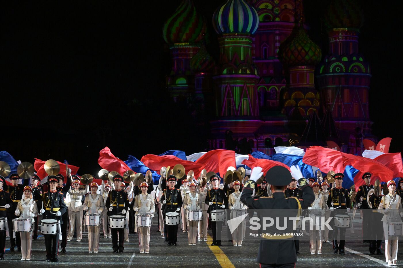 Russia Military Music Festival Rehearsal