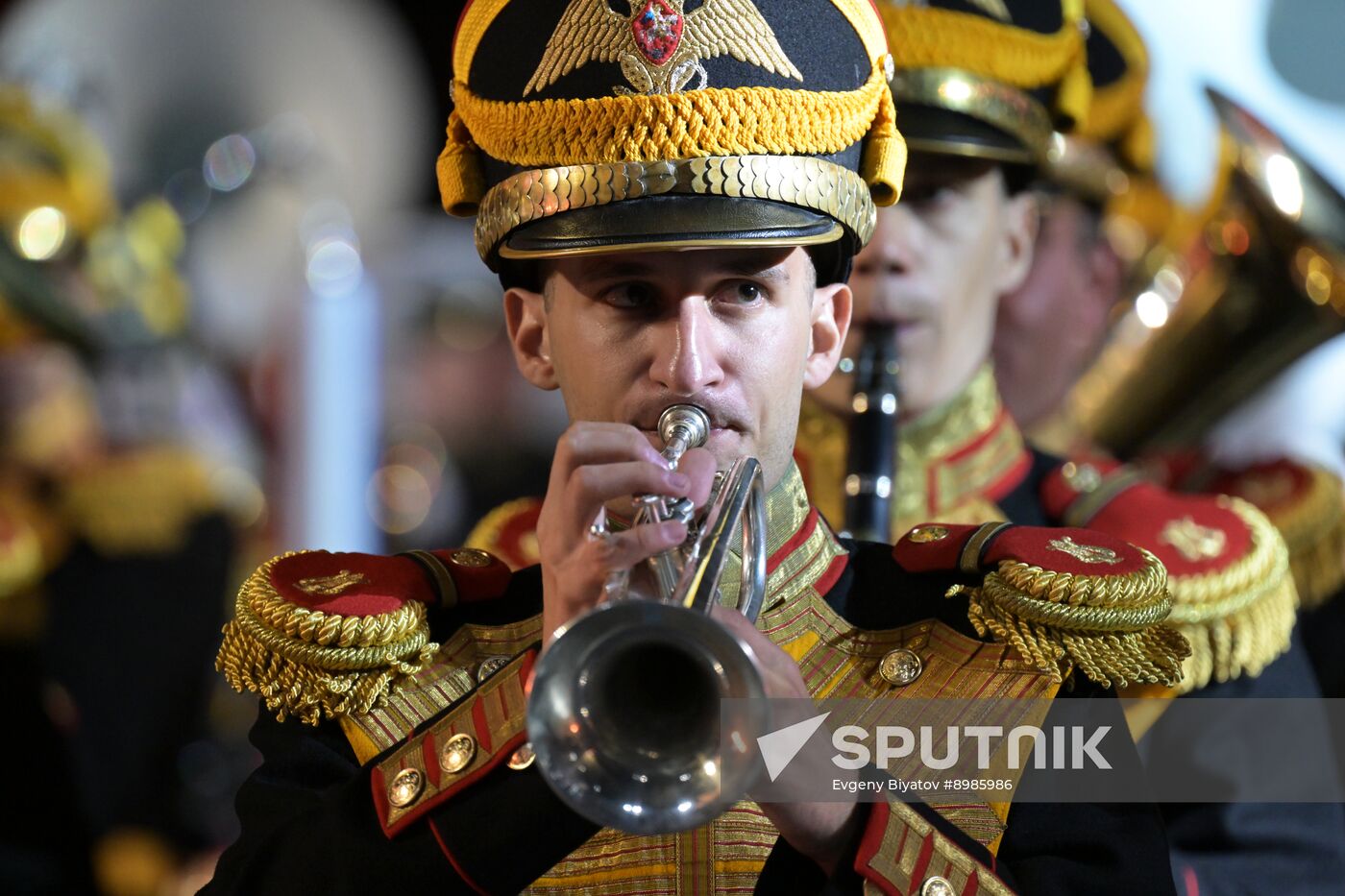 Russia Military Music Festival Rehearsal