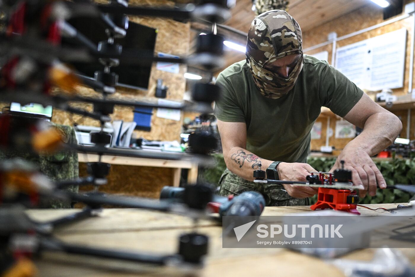 Russia Ukraine Military Operation UAVs