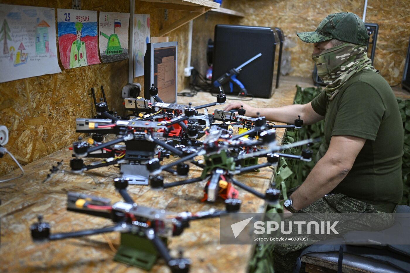 Russia Ukraine Military Operation UAVs