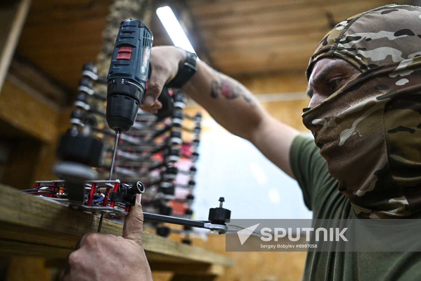 Russia Ukraine Military Operation UAVs