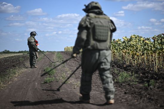 Russia Ukraine Military Operation UAVs