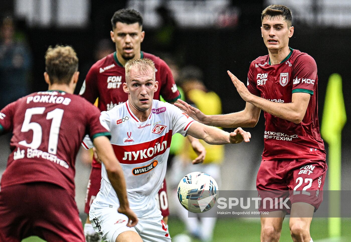 Russia Soccer Premier-League Rubin - Spartak