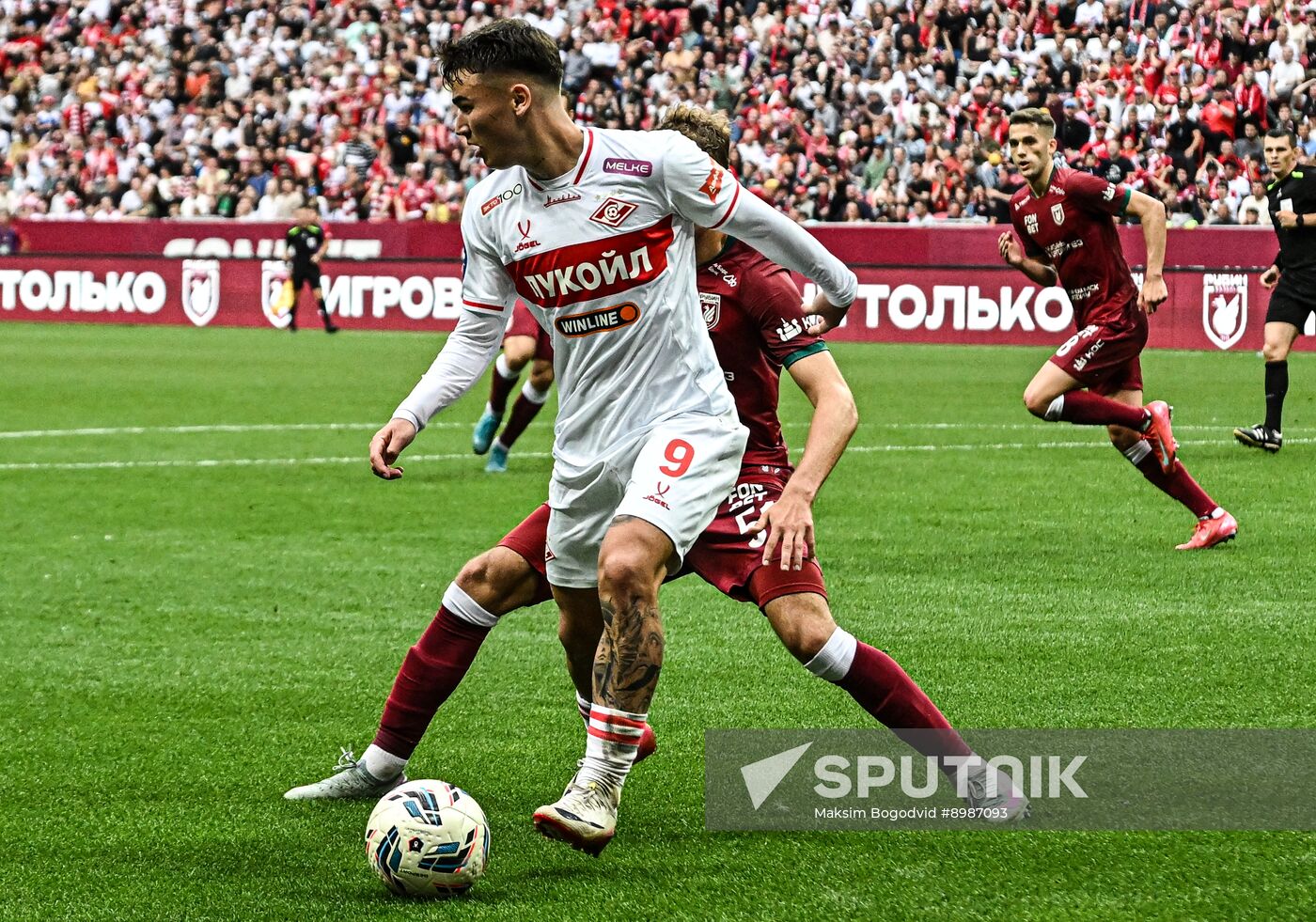 Russia Soccer Premier-League Rubin - Spartak