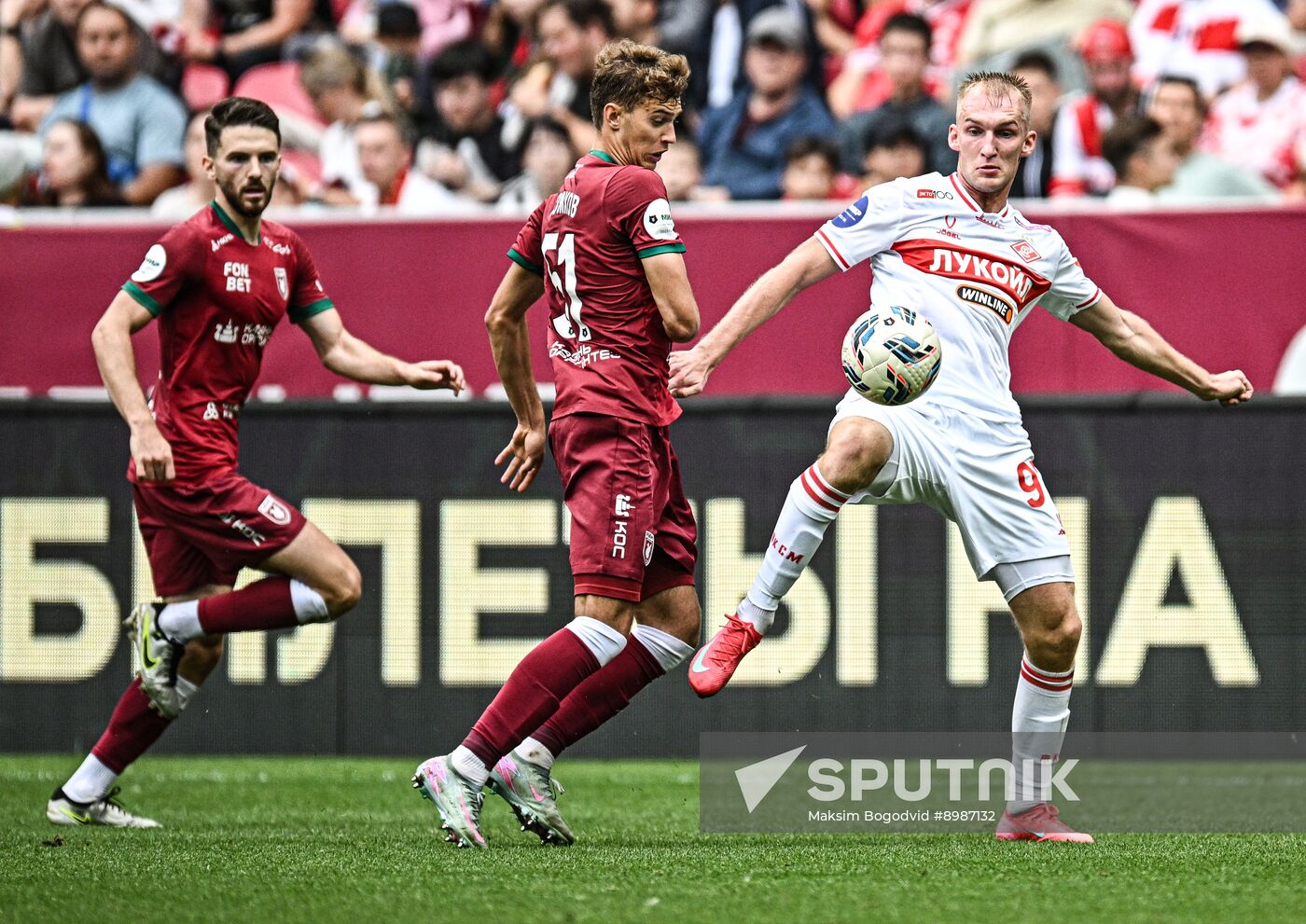 Russia Soccer Premier-League Rubin - Spartak