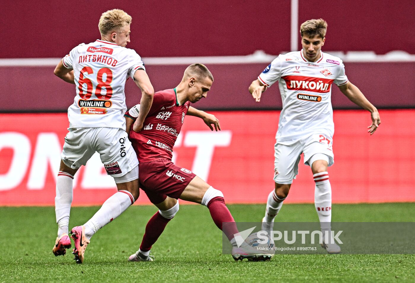 Russia Soccer Premier-League Rubin - Spartak
