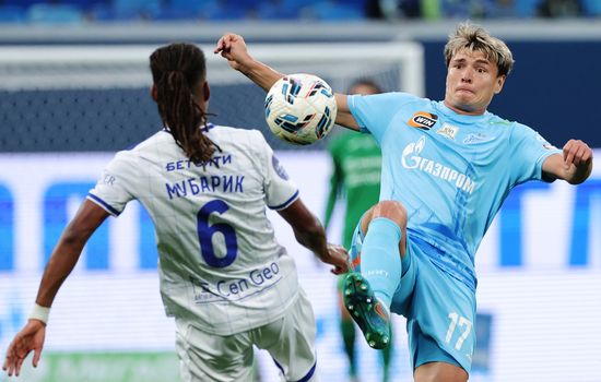 Russia Soccer Premier-League Zenit - Dynamo Mkh