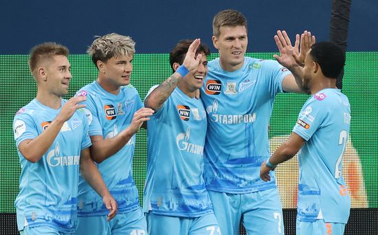 Russia Soccer Premier-League Zenit - Dynamo Mkh