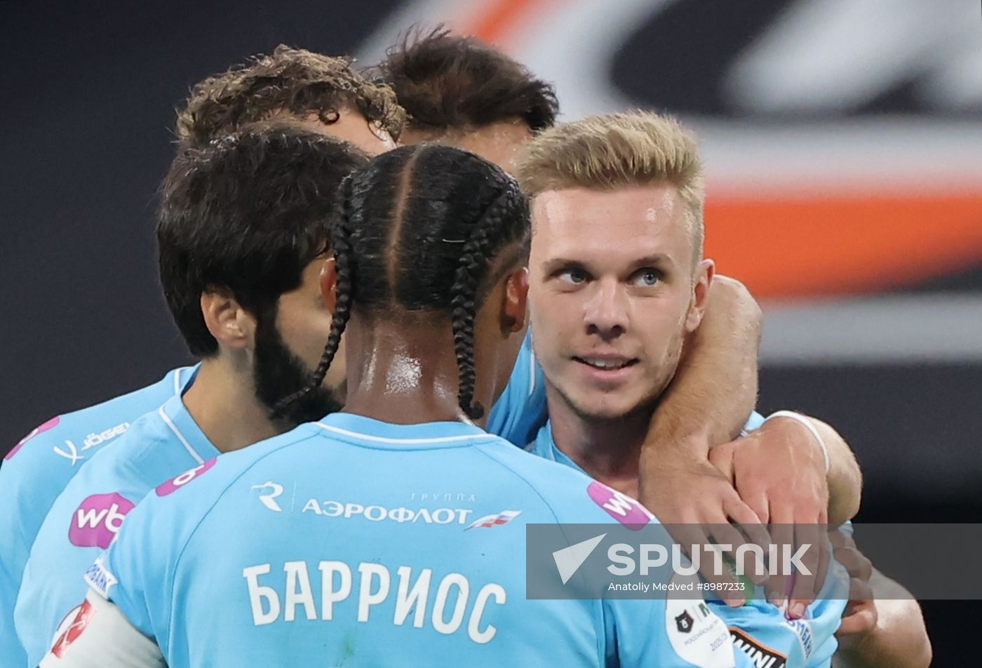 Russia Soccer Premier-League Zenit - Dynamo Mkh